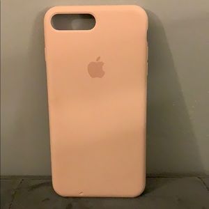 Pink sand apple IPhone 7plus case.
